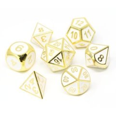 RPG Gothica Set - Shiny Gold w/ White